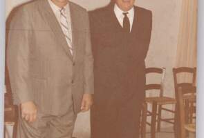 Ewaldo Michaelsen e Rubem Kirschner